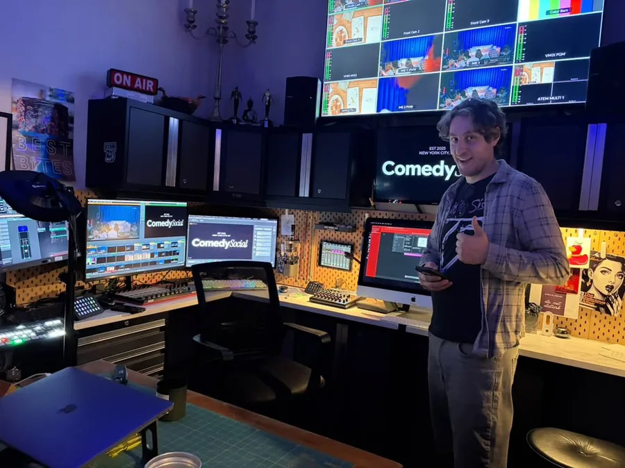 The control room: Comedy Social on every screen, on air