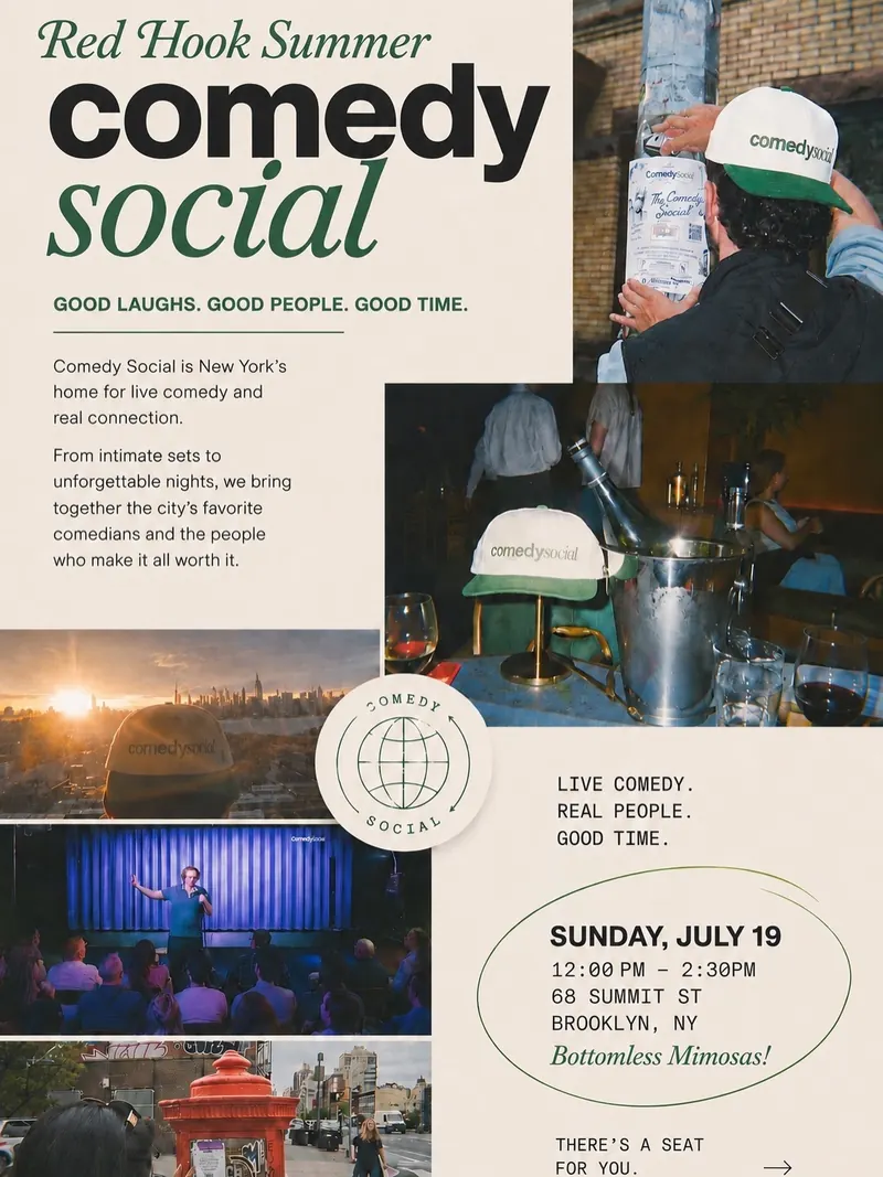 Red Hook Summer poster: Sunday, July 19, 12 to 2:30 PM, 68 Summit Street, Brooklyn NY